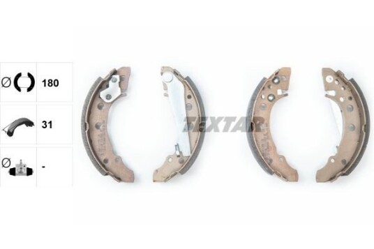 Bremsesko sett TEXTAR 91018200