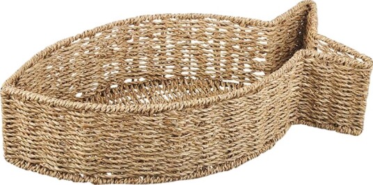 Seasons Summer Collection Kurv Fisk Bambus 44cm Seasons Summer Collection Kurv Fisk Bambus 44cm