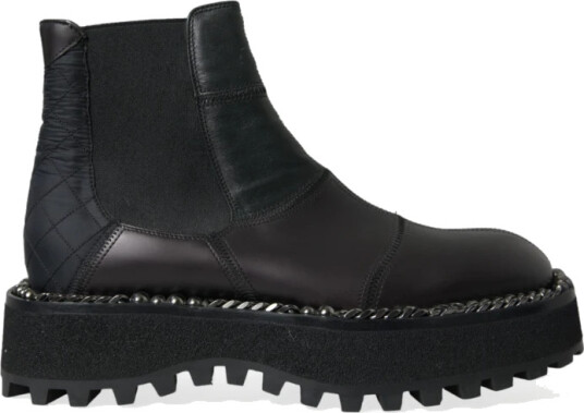 Dolce & Gabbana Herre Sko Svart 44 1/2 EU,