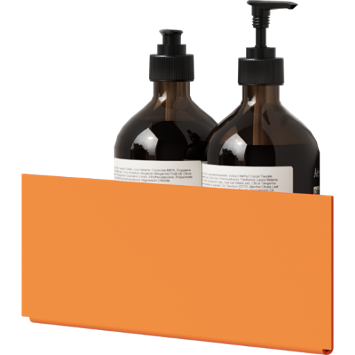 Nichba Bath Shelf Hjørne dusjhylle oransje