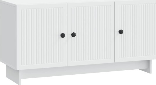  TV skap Hvit 99 x 34,5 x 50 cm Konstruert tre