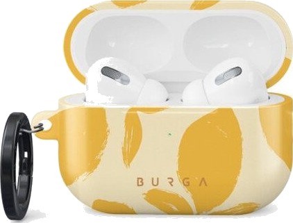 Burga Apple AirPods Pro 2 Etui med Karabinhage Lemon Tart