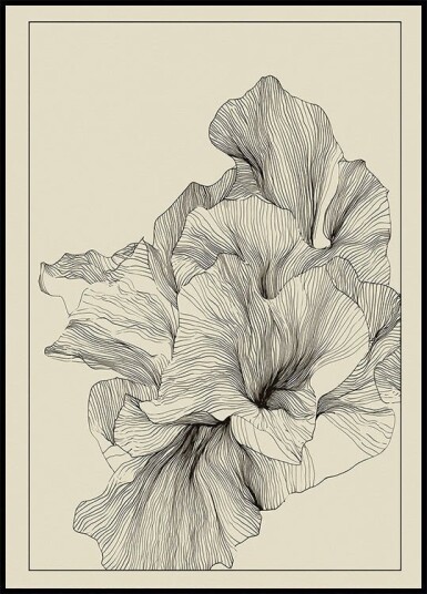 Floating coral Plakat Plakat / 30x40cm