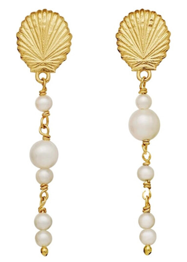 Maanesten Marylyn Earrings Øredobber Gull