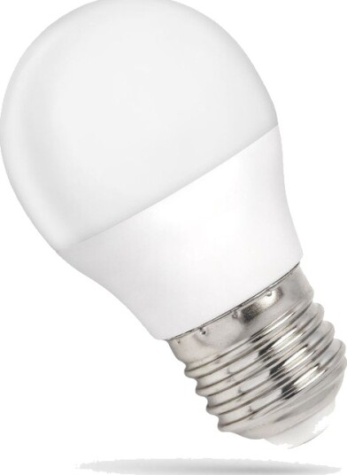 Spectrum G45 Spectrum pære 4W E27 230V nøytral hvit Dimbar : Ikke dimbar Kulør : Nøytral Spectrum G45 Spectrum pære 4W E27 230V nøytral hvit Dimbar : Ikke dimbar Kulør : Nøytral