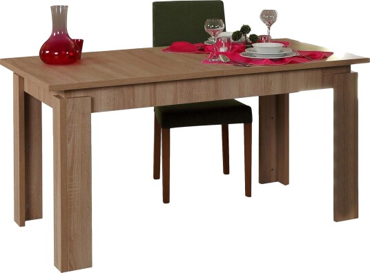 Comfortale Spisebord Forlengningsbart - Brun