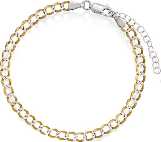 Pan Jewelry Armbånd i 925 flerfarget sølv