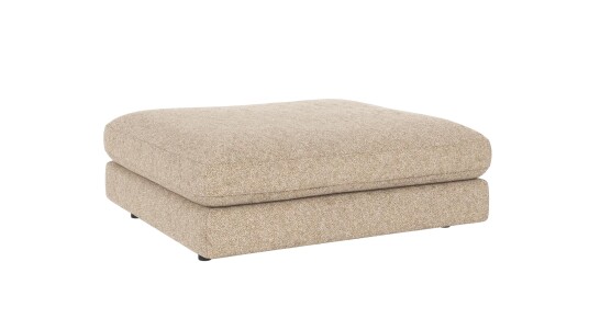 Rowico Home Duncan fotskammel Beige Bobby 2 112 x 103 x 41 cm Beige
