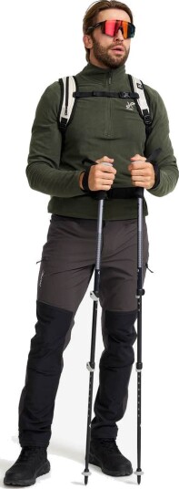 Revolutionrace Surmount Pro Hiking Stretch Pants Herre Black/Obsidian M Turbukse & Fritidsbukse