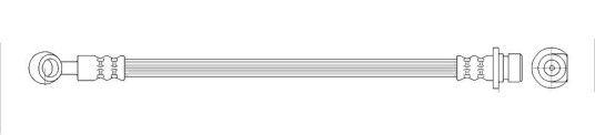Bremseslange K&K FT3603 Bremseslange K&K FT3603