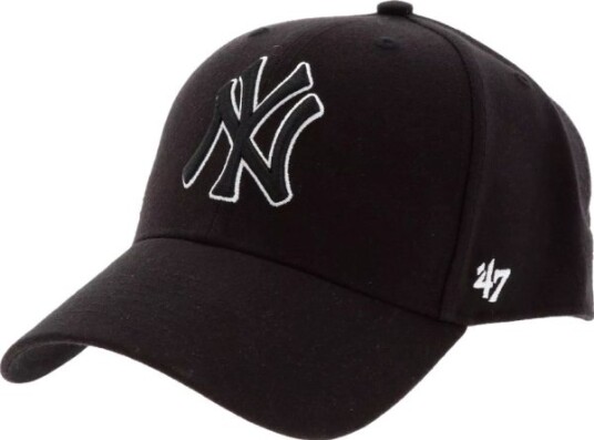 47 Merke 47 Merke 47 Brand New York Yankees Mvp Cap B-Mvpsp17wbp-Bkc Svart En Størrelse