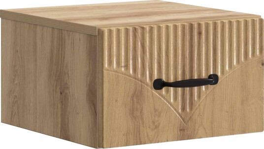  Vegghengt Nattbord Artisan eik 34,5 x 33 x 20 cm Konstruert tre