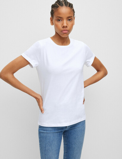 HUGO The Plain Tee White S