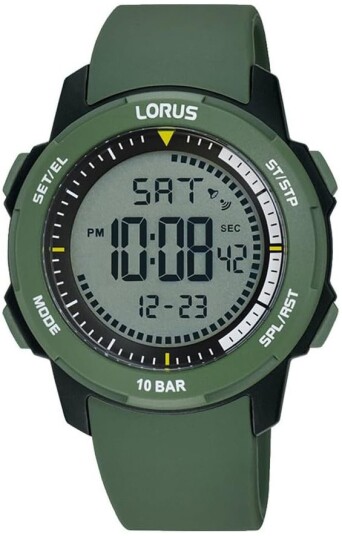 Lorus Herreklokke R2377PX9 Sports LCD/Gummi Ø40 mm Lorus Herreklokke R2377PX9 Sports LCD/Gummi Ø40 mm