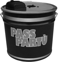 Foma Pass Partù Grovavskiller For aske, avfall og væske Foma Pass Partù Grovavskiller For aske, avfall og væske