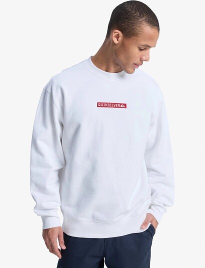 Quiksilver Dna Crew   White   S