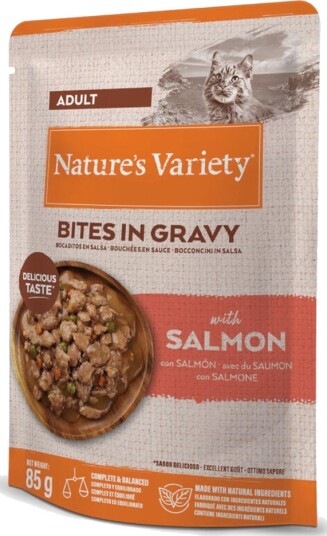 Nature’S Variety Våtfôr Nature'S Variety Biter I Saus Laks 22 X 85 G