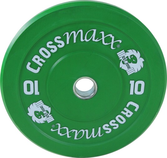 Crossmaxx Bumper Plate 10 kg Grøn