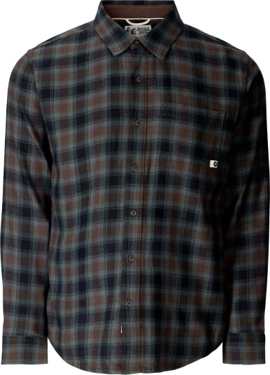 Marmot Rush Creek Lightweight Flannel Ls Hickory Nut Plaid XL