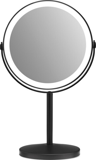 Gillian Jones Rechargeable LED Table Mirror X1/X10 Black 10218 00 Gillian Jones Rechargeable LED Table Mirror X1/X10 Black 10218 00