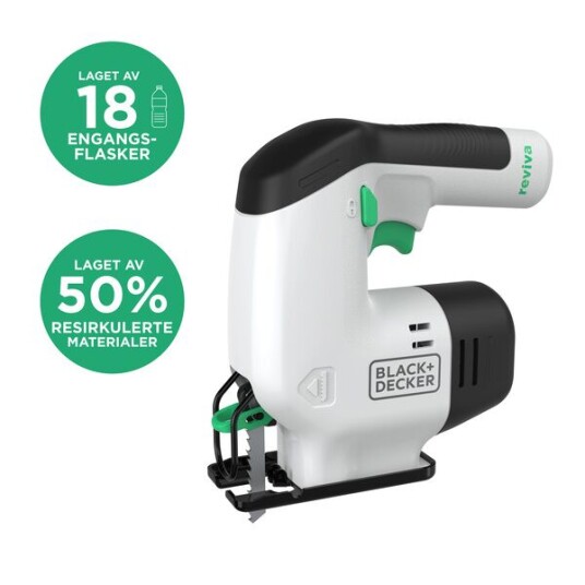 Black And Decker Stikksag 12v Reviva Resirk Revj12c