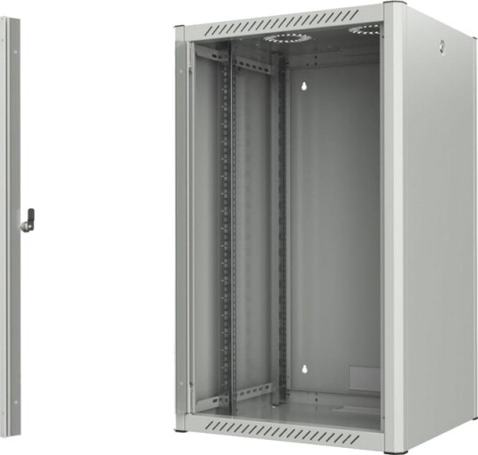 Lanview By Logon Rack Skap 60 X 56 Pro Veggmonterbar Hvit Ral 7035 20U 19" Lanview By Logon Rack Skap 60 X 56 Pro Veggmonterbar Hvit Ral 7035 20U 19"