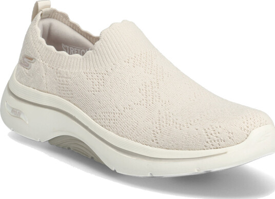 Skechers Women Go Walk Arch Fit 2.0 Rosa Linda Cream 40
