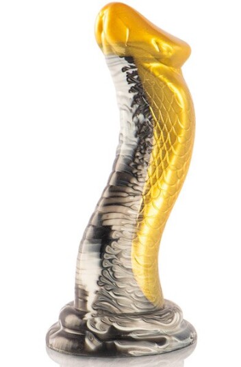 Drakon Dildo Yellow Cobra 20,5 cm