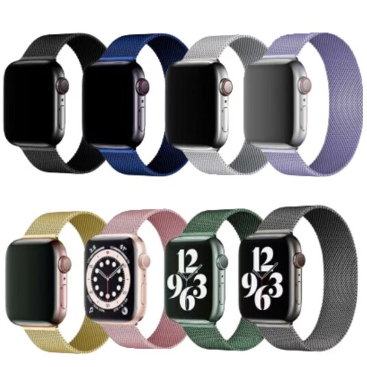 Armbånd Milanese Loop Apple Watch Velg farge