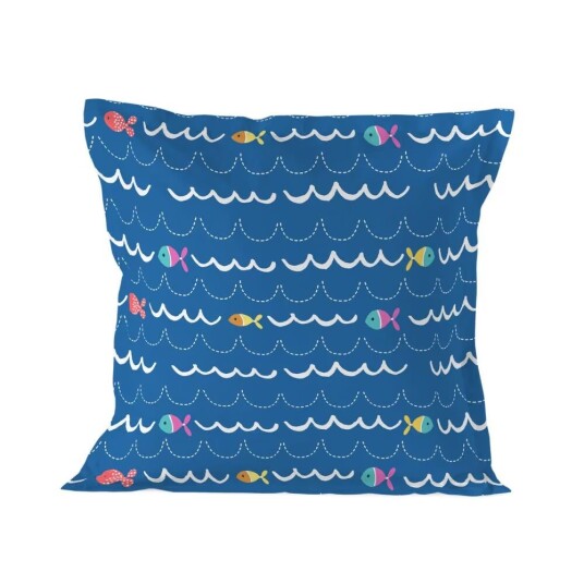 Putetrekk HappyFriday Moshi Moshi Sea Life Flerfarget 80 x 80 cm