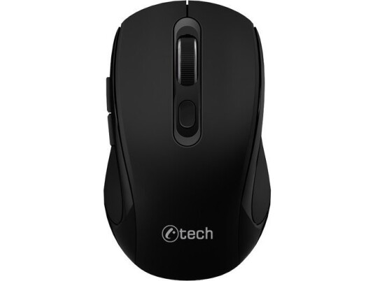 Mysz C-Tech C-Tech Mus Dobbelmodus, Trådløs, 1600Dpi, 6 Knapper, Svart, Usb Nanomottaker Mysz C-Tech C-Tech Mus Dobbelmodus, Trådløs, 1600Dpi, 6 Knapper, Svart, Usb Nanomottaker