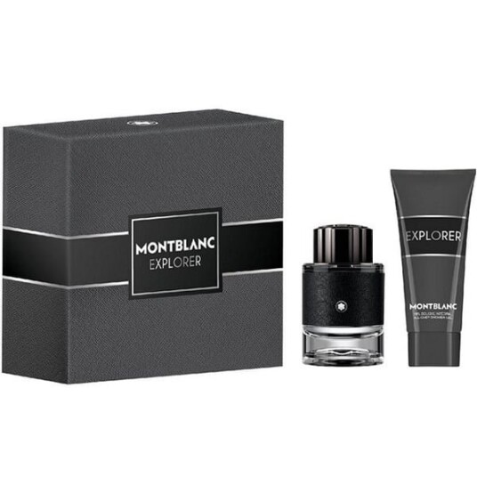 Mont Blanc Explorer Gaveeske for Herre med Parfyme og Dusjgel 60 ml + 100 ml Mont Blanc Explorer Gaveeske for Herre med Parfyme og Dusjgel 60 ml + 100 ml