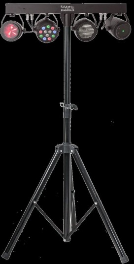 Ibiza LED Lysbar Moonflower + Laser og Strobe Ibiza LED Lysbar Moonflower + Laser og Strobe