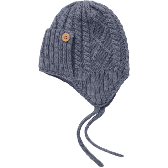Name It Folkstone Gray NBMWrilla Knap Ull Strikk Lue 40-44 Name It Folkstone Gray NBMWrilla Knap Ull Strikk Lue 40-44