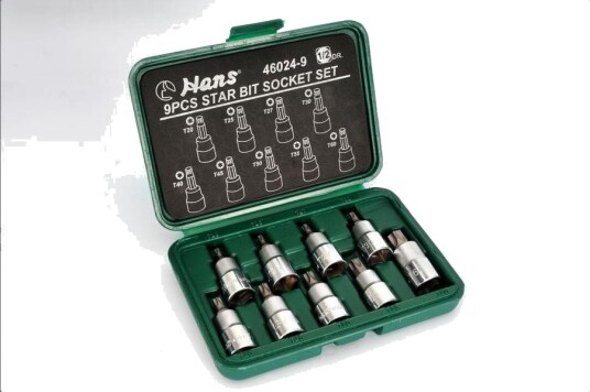 HANS 46024-9 Pipenøkkelsett