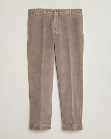 Santaniello Corduroy Trousers Taupe Santaniello Corduroy Trousers Taupe