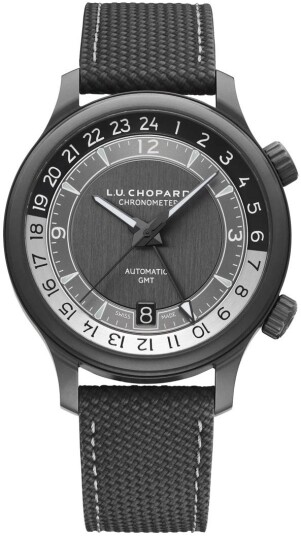 Chopard Herreklokke 168579 3004 L.U.C Grå/Gummi Ø42 mm Chopard Herreklokke 168579 3004 L.U.C Grå/Gummi Ø42 mm