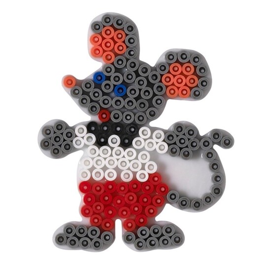 Hama Ironing Beads Pegboard-Mouse Hama Ironing Beads Pegboard-Mouse