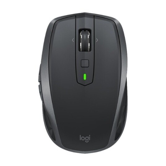 Logitech Mx Anywhere 2S - Mus - Laser - 7 Knapper - Trådløs - Bluetooth, 2.4 Ghz - Usb Trådløs Mottaker - Grafitt