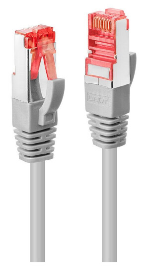 Lindy Cat6 S/FTP Nettverkskabel 3m Grå - RJ-45 Lindy Cat6 S/FTP Nettverkskabel 3m Grå - RJ-45