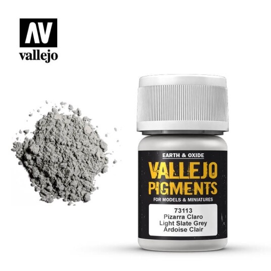 Vallejo Pigments Light Slate Grey 35ml