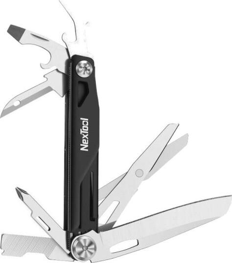 Nextool Multiverktøy Ne 20153 12 Funksjoner Svart, Rustfritt Stål Nextool Multiverktøy Ne 20153 12 Funksjoner Svart, Rustfritt Stål