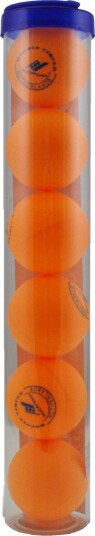 Bordtennisball Rucanor Double Circle Ø4 cm oransje 6 stk