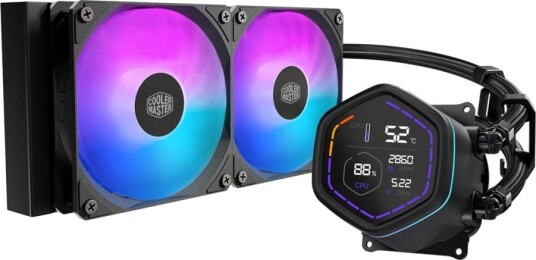 Cooler Master MasterLiquid Core NEX 240 ARGB svart MLX D24M A18PA RD