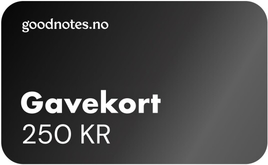 Goodnotes.no Gavekort Kr 250.00