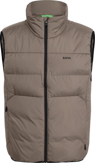 BOSS Ow_Urbanex Puffer V Khaki green XXL