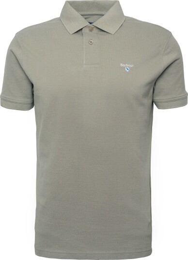 Barbour Men"s Sports Polo Shirt Dk Olive L