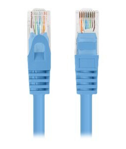 Lanberg Koblingskabel Rj-45 Hann Til Rj-45 Hann 7.5 M 4.8 Mm U/Utp Uskjermet Cat 5E Ral 5012