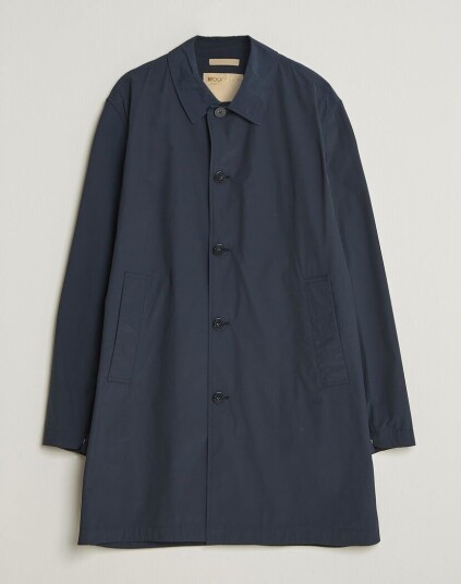 Woolrich Urban Nylon Water Repelent Carcoat Melton Blue