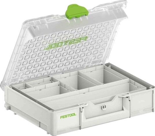 Festool Verktøykasse SYS3 ORG M 89 Med Beholdere 6 Rom